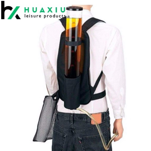 beer tower dispenser backpack single tube