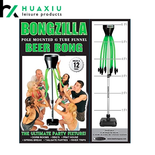 Bongzilla Beer Bong funnel 6 way funnels and valves