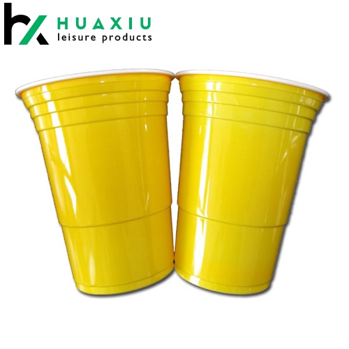 yellow solo cups yellow beer pong cups