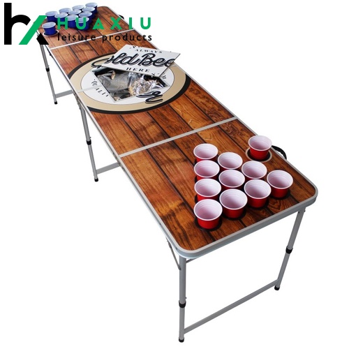 8ft beer pong table with cooler
