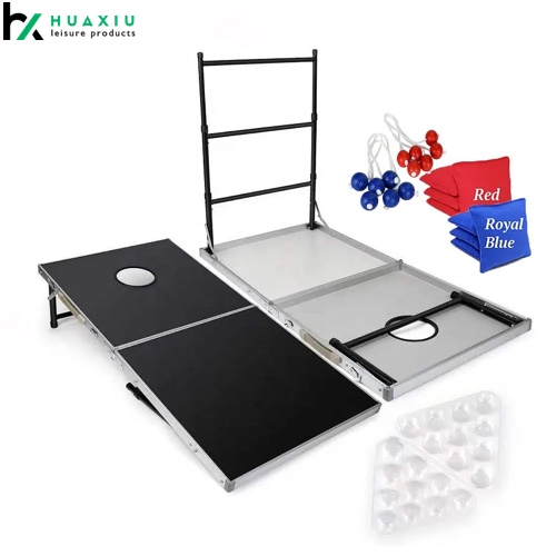 Folding Table Equipment, 4 in 1 Multifunction Game Table, play 3 kinds of games