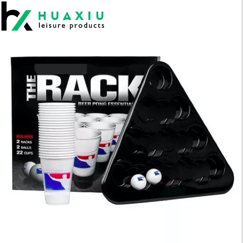 beer pong rack kit rack cups and balls