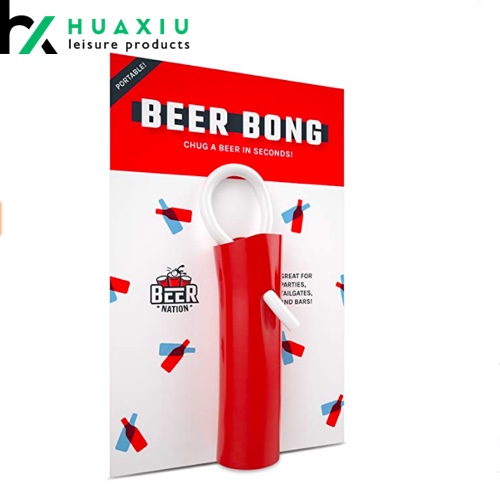 portable single header beer bong beer chugger