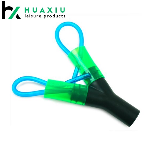 portable double header beer bong beer chugger