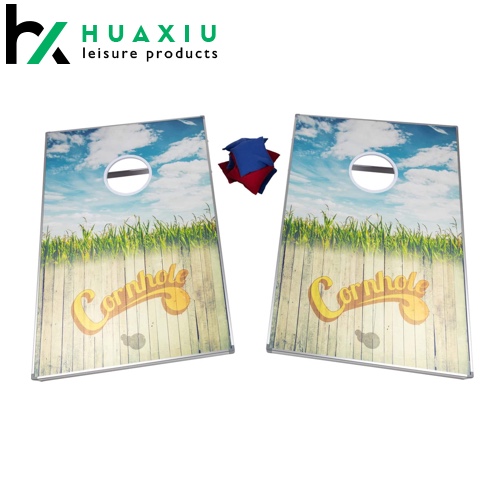aluminum cornhole board for tailgate 